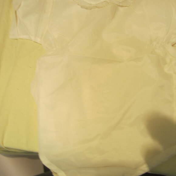 VTG 2 PC LAYETTE BAPTISM SET, PERIOD DRESS 60'S GREAT FOR DOLL DRESS UP - Picture 9 of 9